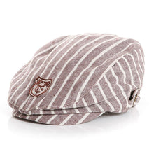 Fashion Infant Kids Baby Cool Boy Girls Stripes Peaked Baseball Beret Cap Sun Hat Child Pography Props J4U66