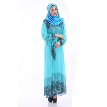 Fashion Kaftan Abaya Jilbab Islamic Muslim Women Vintage Maxi Dress+Belt PY3 J4U66