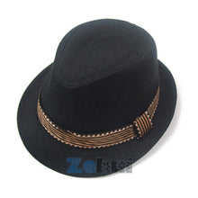 kids baby fedora hats jazz cool boy girl cap pography top hat cotton trilby J4U66