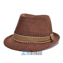 kids baby fedora hats jazz cool boy girl cap pography top hat cotton trilby J4U66