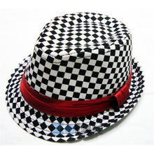 kids baby fedora hats jazz cool boy girl cap pography top hat cotton trilby J4U66