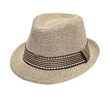 kids baby fedora hats jazz cool boy girl cap pography top hat cotton trilby J4U66