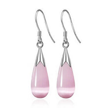 Long Drop Earrings Sample Jewelry for Girl Women Elegant Opal Earrings Drops J4U66