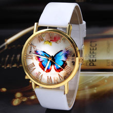 Fashion Luxury Roman Women's Leather Quartz Watch Fashion Numerals Wrist Watch  J4U66