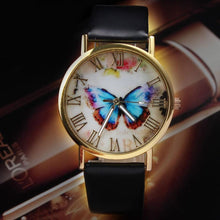 Fashion Luxury Roman Women's Leather Quartz Watch Fashion Numerals Wrist Watch  J4U66