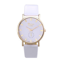 Fashion Luxury Roman Women's Leather Quartz Watch Fashion Numerals Wrist Watch  J4U66