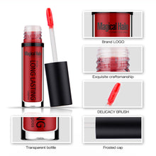Fashion Magical Halo 18 Colors Sexy Lipstick Waterproof Matte Liquid Lipstick Long Lasting Lip Gloss Lipstick Makeup Set Kit J4U66
