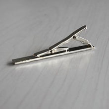 Man Silver Color Alloy Metal Necktie Clasp Clamp Decor Practical Tie Clip J4U66