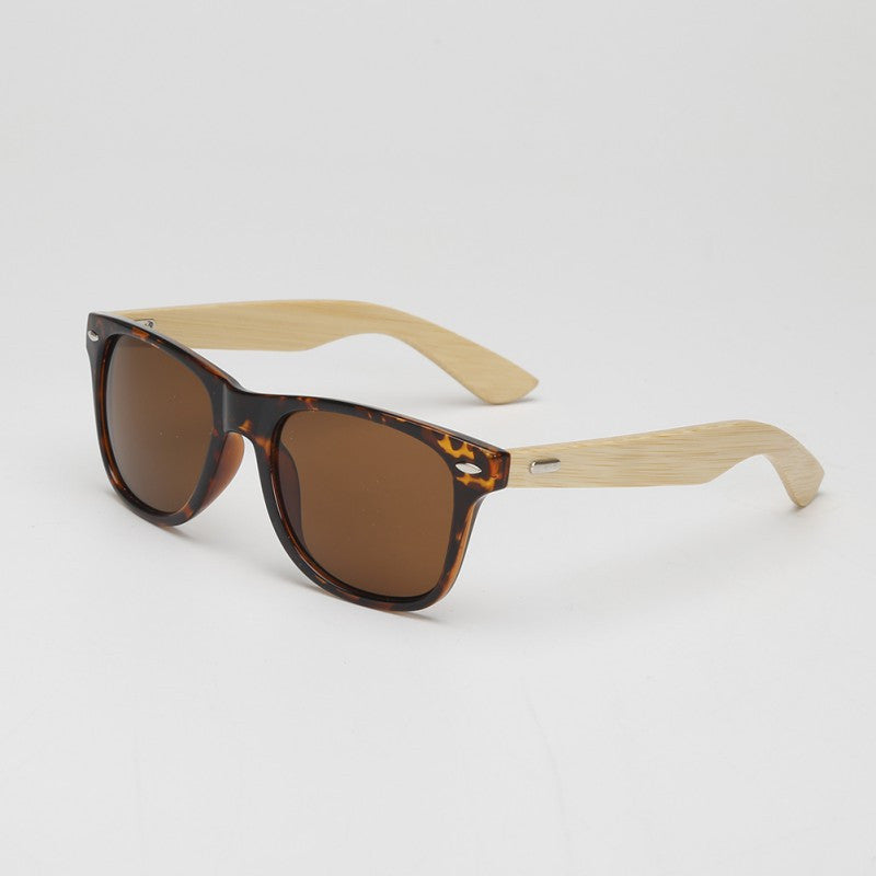 Men Bamboo Sunglasses Wooden Glasses Leg Spectacles Goggle Eyeglasses 13 Colors LY6 J4U66