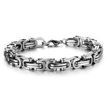 Men Bracelets Gold Chain Link Bracelet Stainless Steel Width 8mm Bracelet Y8 J4U66