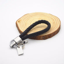 Men Faux Leather Key Chain Ring Car Keyring Gift For Men  J4U66