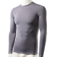 Men Plush Base Layer Long Sleeve Slim Fit Thermal Warm Underwear Tops Undershirt J4U66