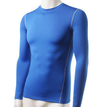 Men Plush Base Layer Long Sleeve Slim Fit Thermal Warm Underwear Tops Undershirt J4U66