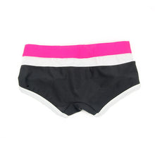 men tied rope boxers swimwear beachwearcolor matched trunks low rise boxer J4U66