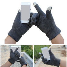 men touch screen wool gloves warm full fingers glove wrist mittens 4 colors J4U66