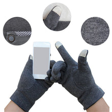 Men Touch Screen Wool Gloves Warm Full Fingers Glove Wrist Mittens 4 Colors PY6 J4U66