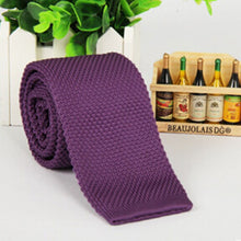 Men's Tie Knit Knitted Tie Necktie Narrow Slim Skinny Woven L3 J4U66