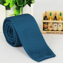 mens tie knit knitted tie necktie narrow slim skinny woven J4U66