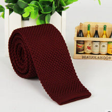 Men's Tie Knit Knitted Tie Necktie Narrow Slim Skinny Woven L3 J4U66