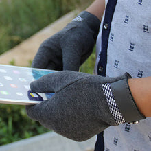 Men's Touch Screen Gloves Smartphone Tablet Full Finger Glove J4U66