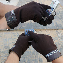 Men's Touch Screen Gloves Smartphone Tablet Full Finger Glove J4U66