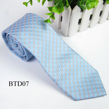 mens wedding dot tie classic jacquard woven plain skinny silk necktie J4U66