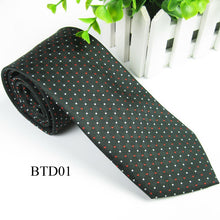 Mens Wedding Dot Tie Classic Jacquard Woven Plain Skinny Silk Necktie PY5 J4U66