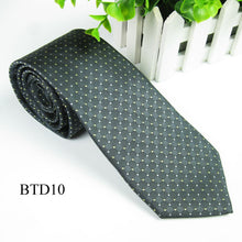 mens wedding dot tie classic jacquard woven plain skinny silk necktie J4U66