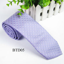 Mens Wedding Dot Tie Classic Jacquard Woven Plain Skinny Silk Necktie PY5 J4U66