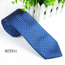 mens wedding dot tie classic jacquard woven plain skinny silk necktie J4U66