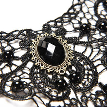 Necklaces For Women Beauty Girl Handmade Jewerly Gothic Retro Vintage Lace Necklace Collar Choker Necklace bib gem chain J4U66