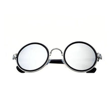 Fashion New Vintage Round Mirror Lens UV400 Sunglasses Women Men Unisex Sun Glasses PY3 J4U66