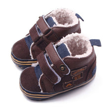 Fashion Newborn Warm Baby Boys Shoes First Walker Infants Antislip Toddler Boots J4U66