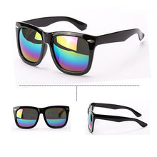 oversized square sunglasses women mirrored lens eyewear glasses 5 colors sun glasses uv400 J4U66