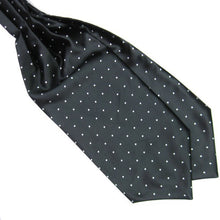 Polka Dot Men Long Silk Scarves/Cravat Ascot Ties Handkerchief Gentlemen J4U66
