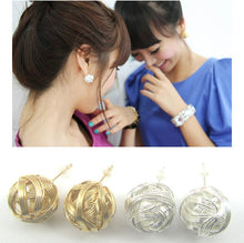 Fashion Resin Wings Flash Jewelry Butterfly Stud Earrings P1 J4U66