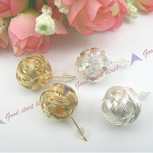 Fashion Resin Wings Flash Jewelry Butterfly Stud Earrings P1 J4U66