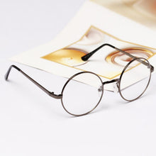 Fashion Retro Unisex Women Men Metal Frame Round Clear Lens Glasses Nerd Spectacles Eyeglass 5 Colors J4U66