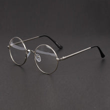 Fashion Retro Unisex Women Men Metal Frame Round Clear Lens Glasses Nerd Spectacles Eyeglass 5 Colors J4U66