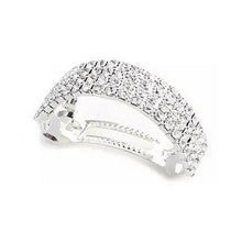 Rhinestone Four Rows of Square Hairpins Clips for Girls Women Headwear Hair Accessories Women Hairpins J4U66