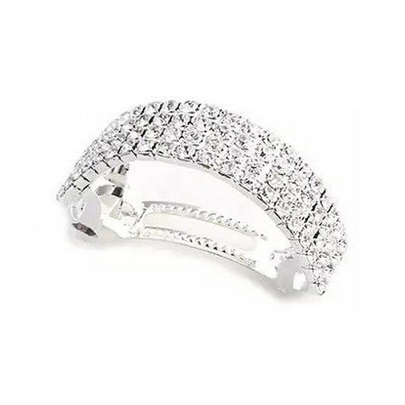 Rhinestone Four Rows of Square Hairpins Clips for Girls Women Headwear Hair Accessories Women Hairpins J4U66