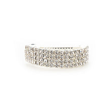 Rhinestone Four Rows of Square Hairpins Clips for Girls Women Headwear Hair Accessories Women Hairpins J4U66