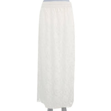 Fashion Sexy Womens High Waist Lace Floral Long Maxi Skirt Causal Party PY3 J4U66