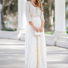 Fashion Sexy Womens High Waist Lace Floral Long Maxi Skirt Causal Party PY3 J4U66