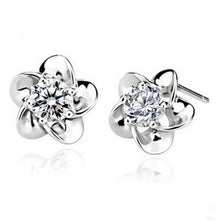 Silver Plated Ball Earrings Wild Super Flash Retro Crystal Jewelry Long Section Of Models Cute Earrings J4U66