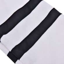 Street Casual Striped O-neck Short Long-sleeve Bare Midriff Sweatshirt Top Pullovers Jumper S M L J4U66