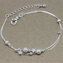 Style Star Pendant Charm Chain Bracelet Women Bracelets Jewelry Friendship Gifts to Friends Lover  J4U66