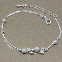 Style Star Pendant Charm Chain Bracelet Women Bracelets Jewelry Friendship Gifts to Friends Lover  J4U66