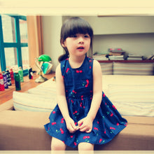 Fashion Style Family Matching Outfits Mother And Daughter Sleeveless Print Mini Tutu Dress LE4 J4U66