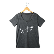 women t-shirts letter print v neck short sleeves cotton casual top plus size loose t-shirts women camisetas mujer J4U66